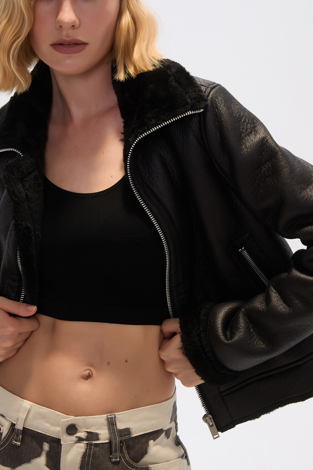 Campera Chatine Negro