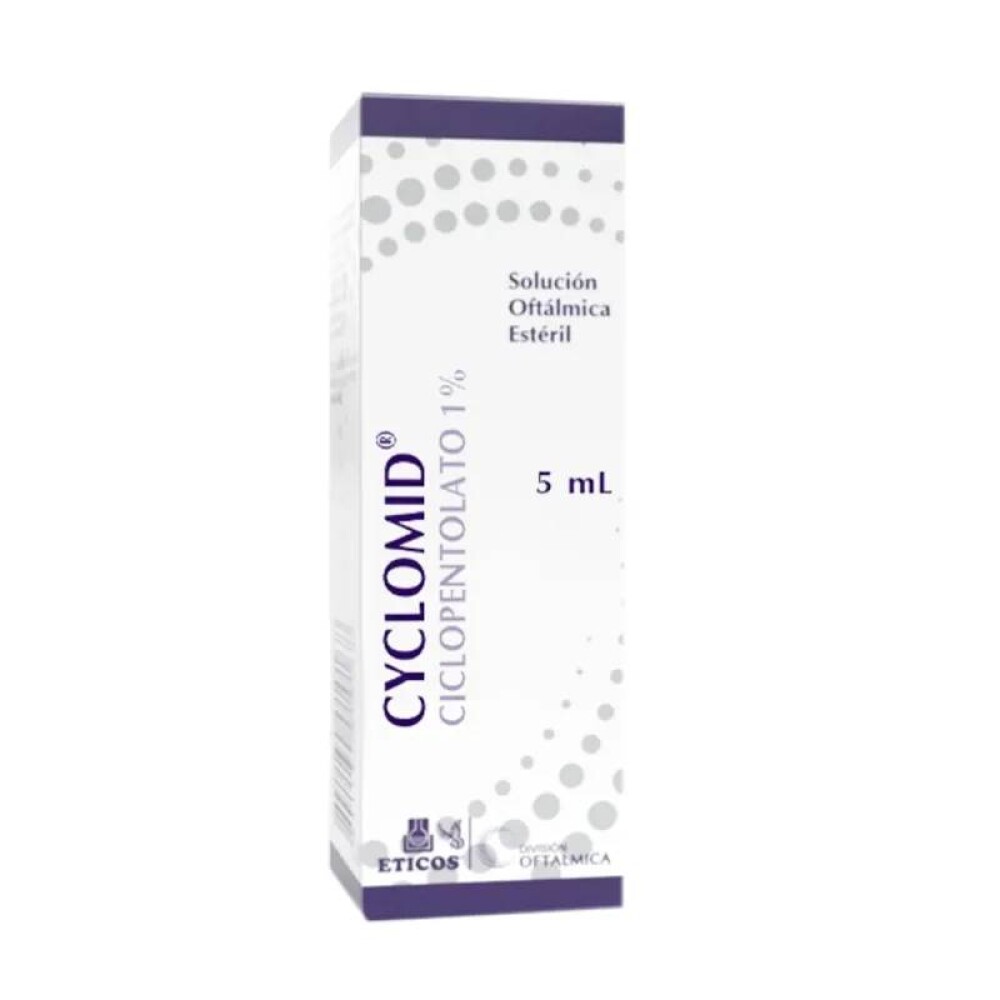 CYCLOMID SOL. OFT. GOTA X 5ML CJ única
