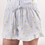 Short con Solera y Volados Limones Colección 2025 XXP
