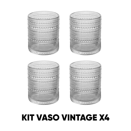 Sets x4 vasos vintage Sc