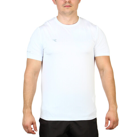 Remera Deportiva Hombre Diadora Blanco
