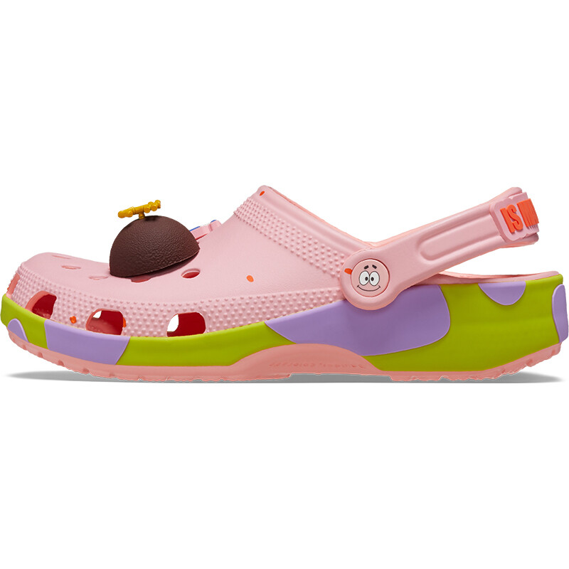 Crocs Classic Clog Bob Esponja Patricio Rosado