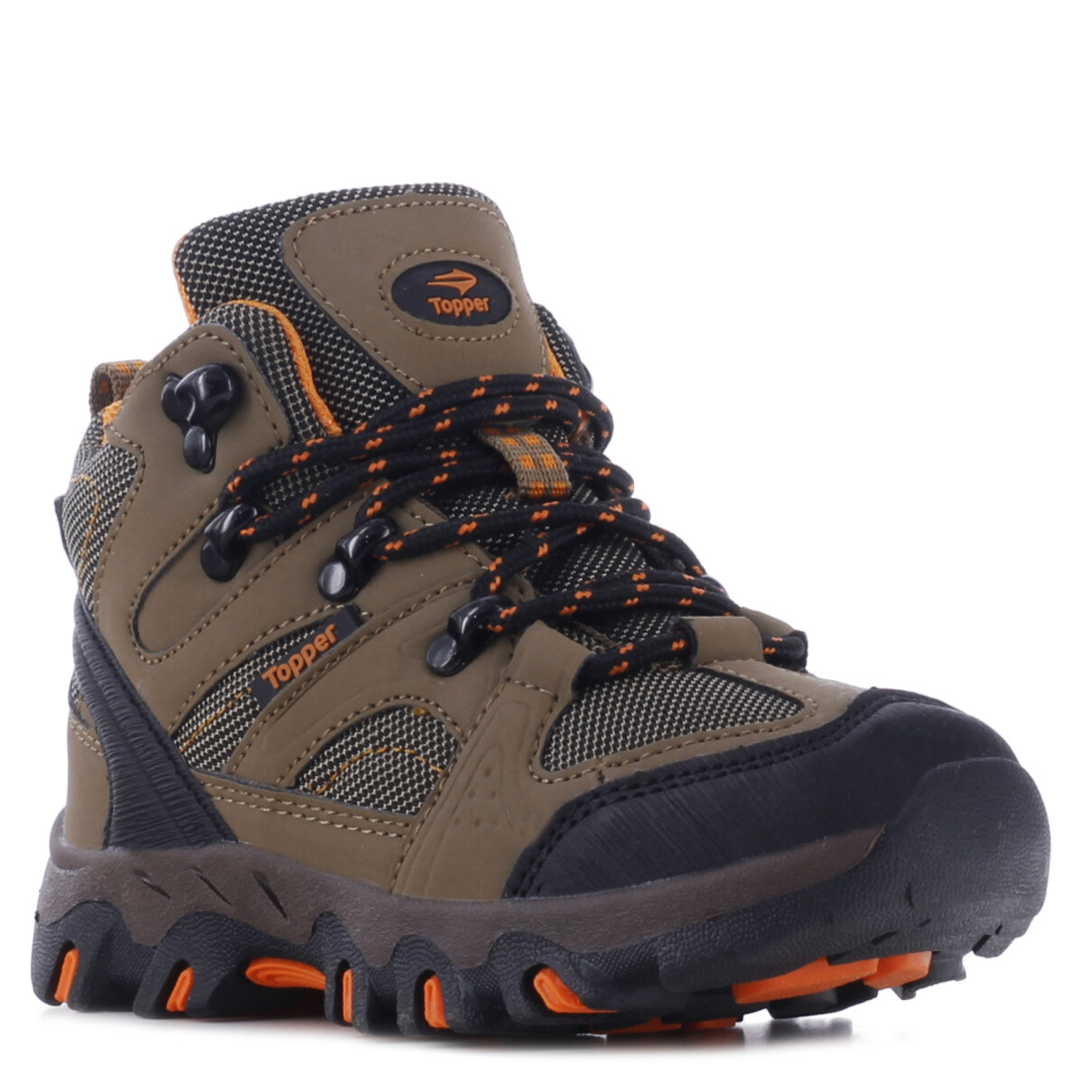 Bota BERU Kids Topper - Marron/Naranja 