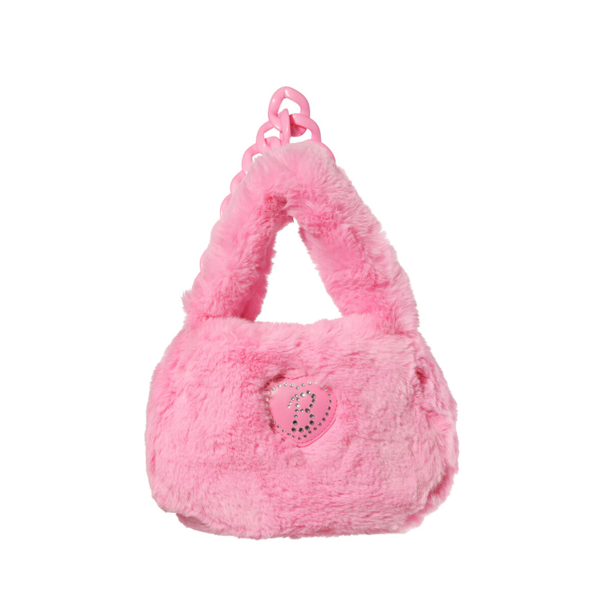 Cartera plush Barbie - fucsia 