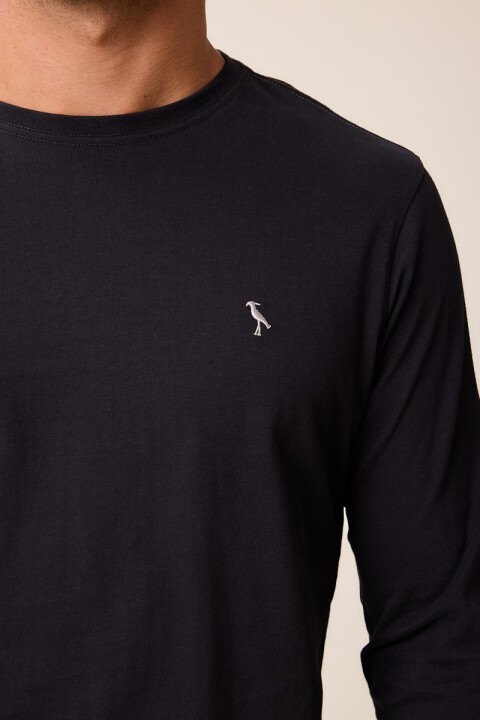 T-SHIRT M/L LEOZ POLANCO Negro
