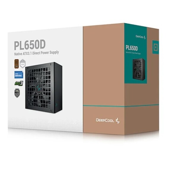 Fuente Deepcool 650w 80 Plus Bronce FUENTE DEEPCOOL PL650D 80 PLUS BRONCE