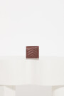 MINI BILLETERA LIPSTICK Marron