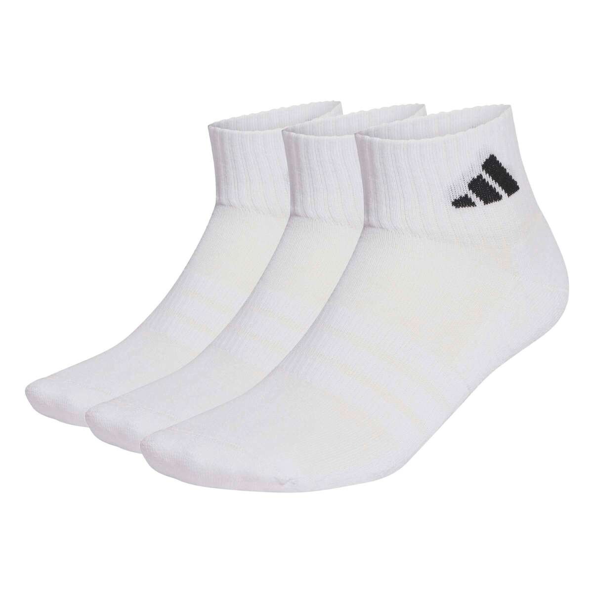 Medias C Ess Ank 3P Unisex - Blanco 