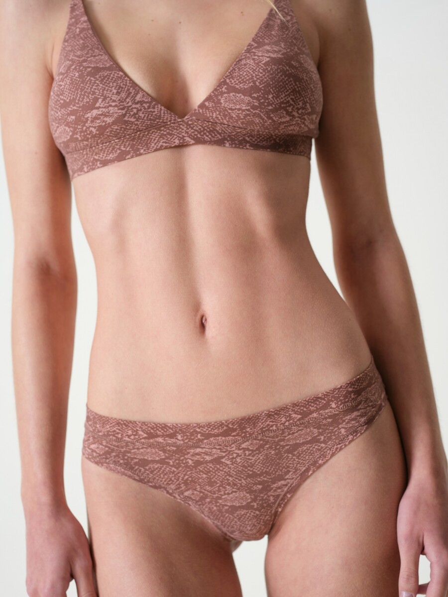 Bikini Soft Touch - Reptil Print 