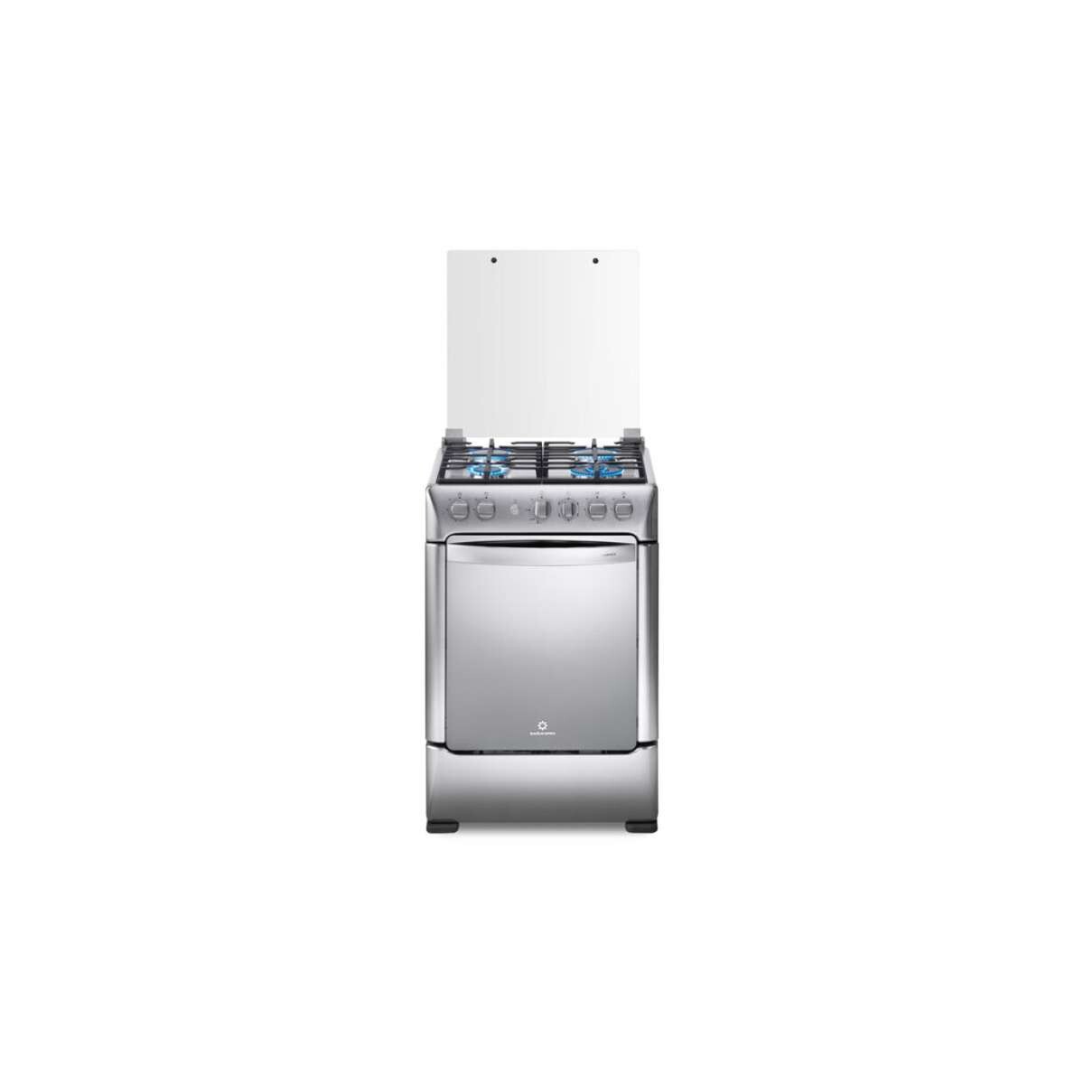 Cocina a Gas Indurama Florencia 4 Hornallas 60 cm - con Grill a Gas y Triple Llama 