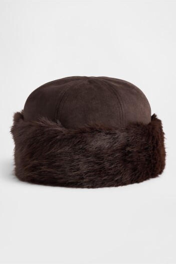 Gorro Piel Sintética Mujer Terra Brown