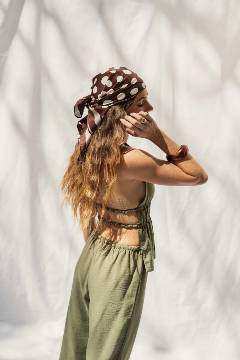 PANTALON CAYETANA MOSS GREEN PANTALON CAYETANA MOSS GREEN