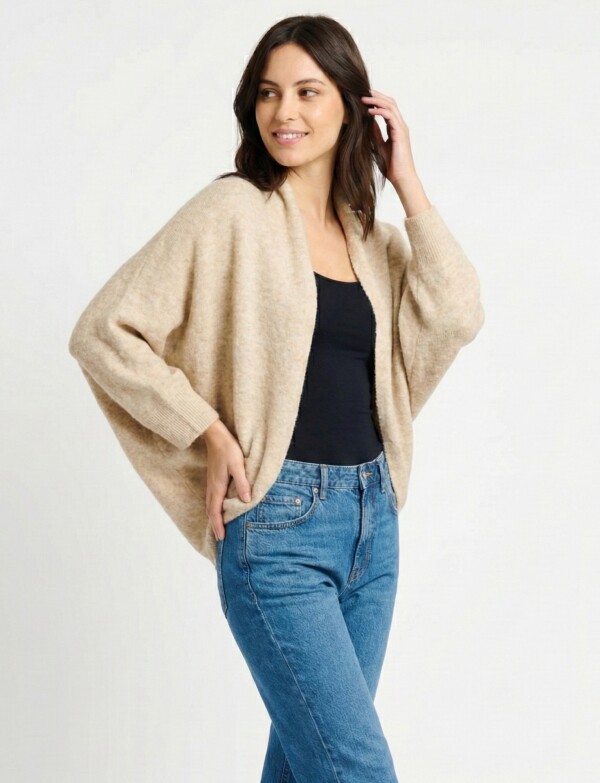 Cardigan Cashmere BEIGE