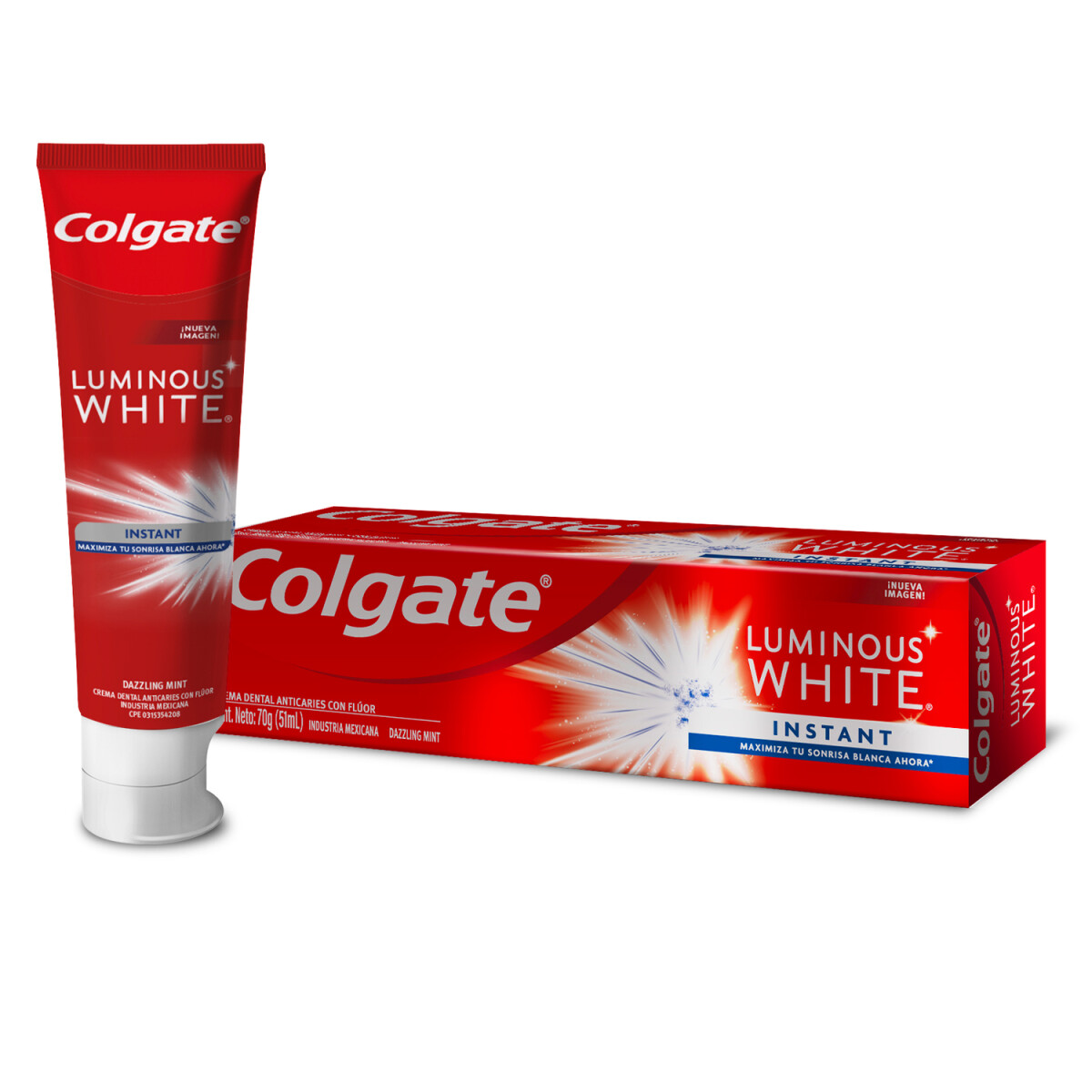 Pasta Dental Colgate Luminous White Instant 70 G 