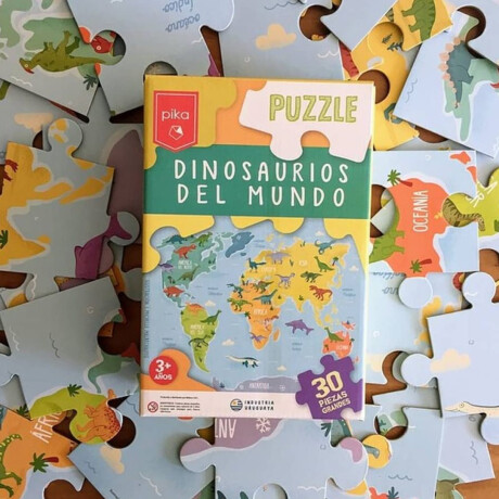 Puzzle Dinosaurios del mundo Sc