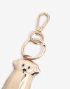 Llavero Metal Llavero Perro Fantasma De Metal Con Esmlate. - Dorado