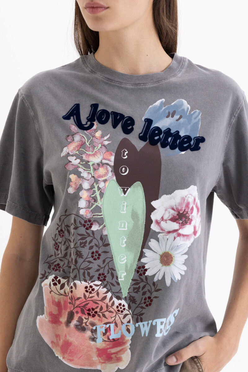 Remera Mora Gris