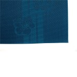 INDIVIDUAL PVC TURQUEZA C/FLORES 47*32CM INDIVIDUAL PVC TURQUEZA C/FLORES 47*32CM