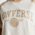 Remera Converse Retro Chuck Cropped Tee Off White