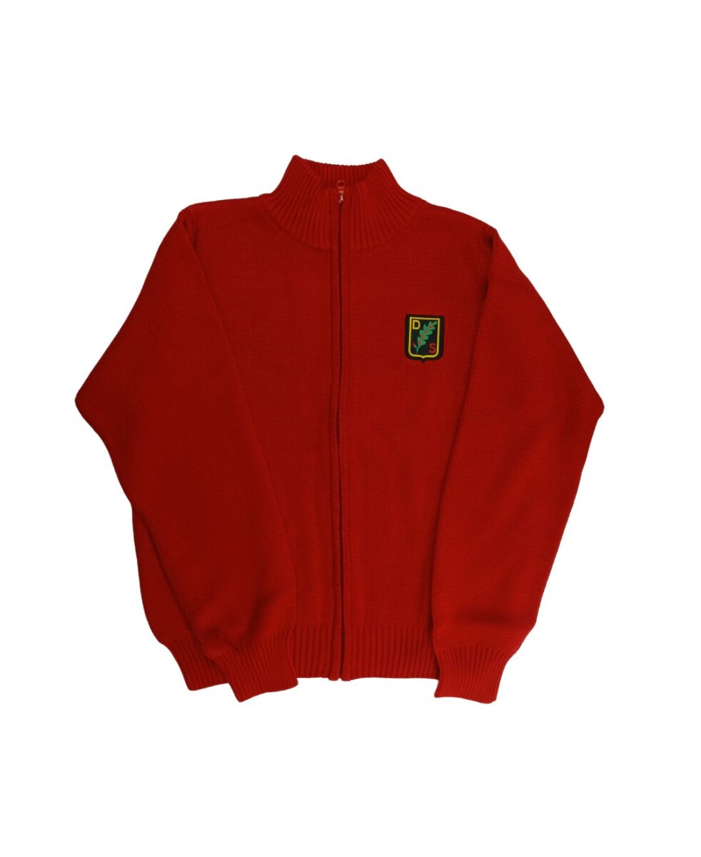 Campera Tejida Colegio Alemán SEC - Red 