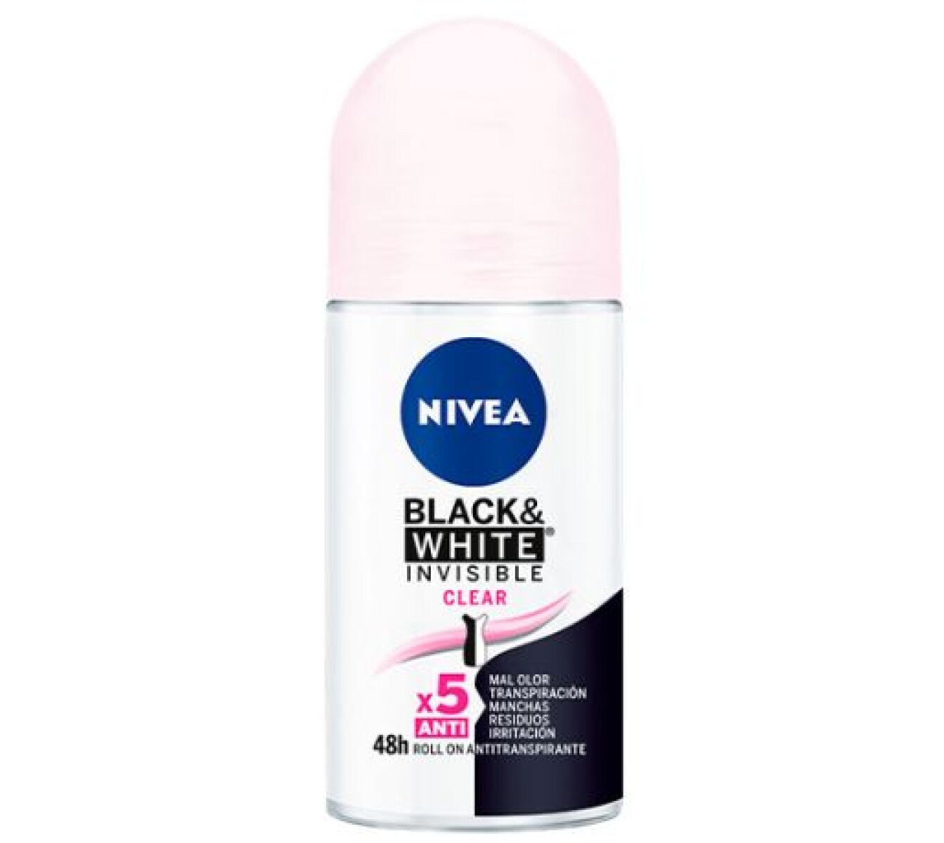 NIVEA DESODORANTE ROLL ON WOMEN BLACK&WHITE 50ml 