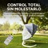 Silla Mecedora Bebé 5 Niveles Control Bluetooth Tul Mesita Gris