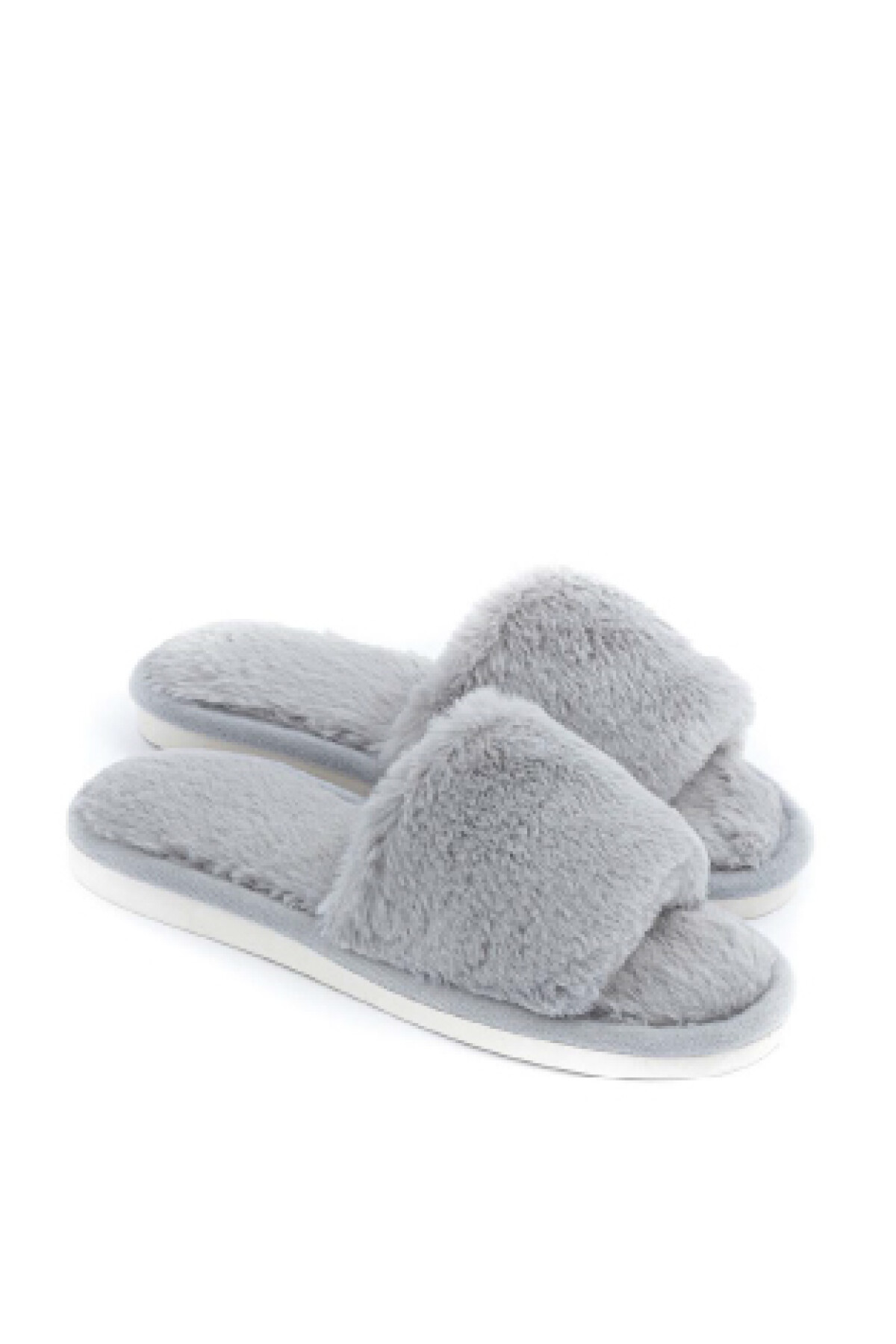 Pantufla Libra Gris