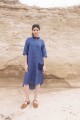 TUNICA JAPO KNIT Azul