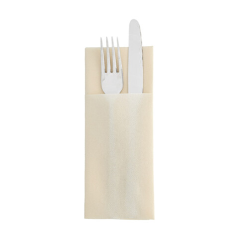 SERVILLETA MARFIL AIRLAID CANGURITO 33x40 - 50 uds Servilleta Marfil Airlaid Cangurito 33x40 - 50 Uds