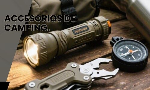 Accesorios de camping.