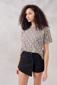 Remerón Oversize Animal Print Multi