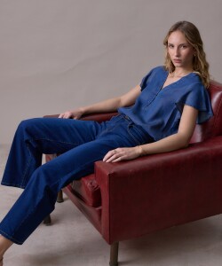 Jean Wide Leg JEAN OSCURO