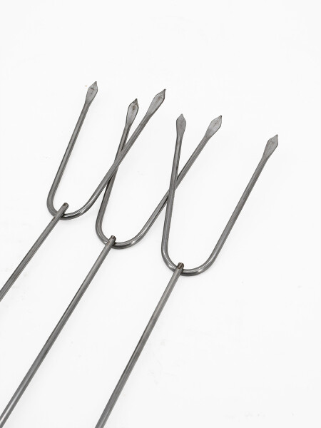 PINCHO PARA CHORIZOS SET X 3 PLATEADO