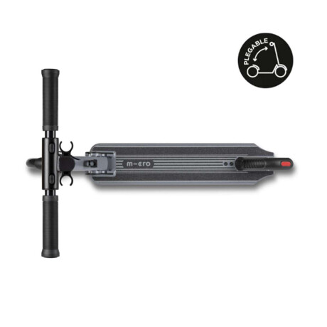 Monopatín Micro Sprite Plegable con Suspensión Ajustable con 2 Ruedas Gris