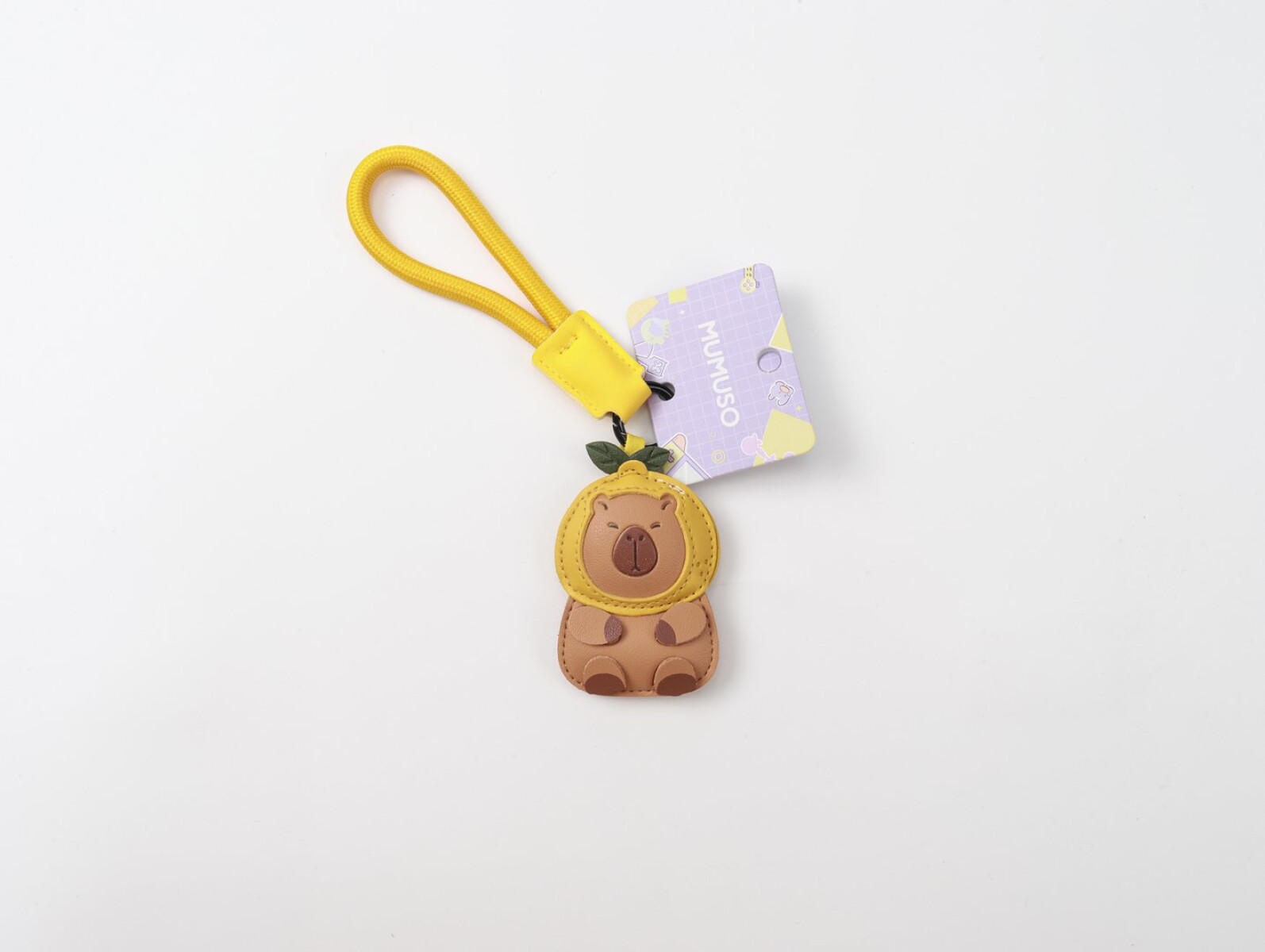 COLGANTE PARA BOLSO DE CUERO (CAPIBARA) 