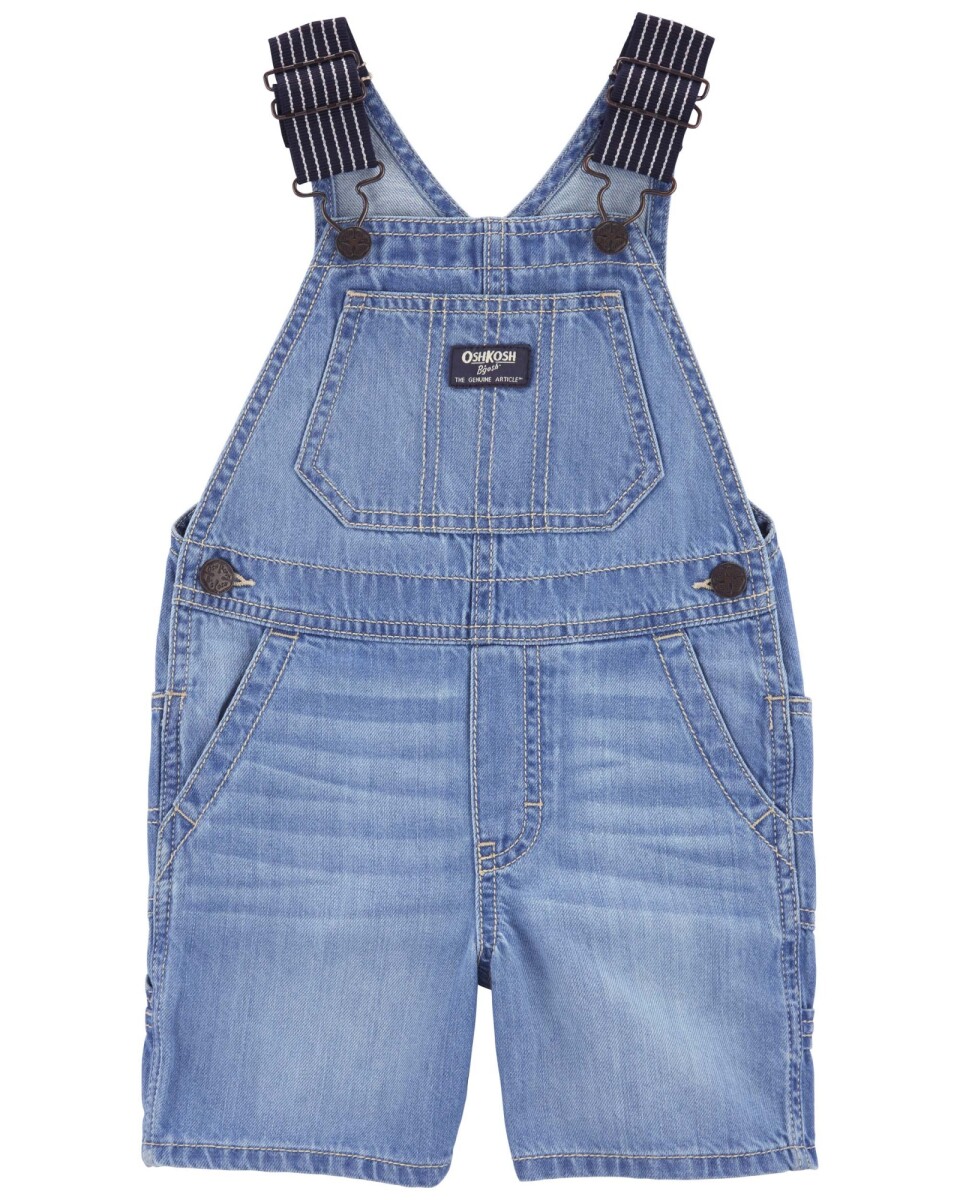 Enterito corto jean con tirantes hickory 