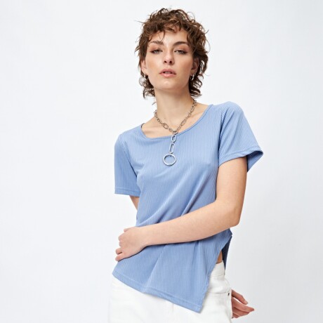 TOP LILET Azul Lavado