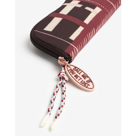 Estuche Camping Estampado Geometrico