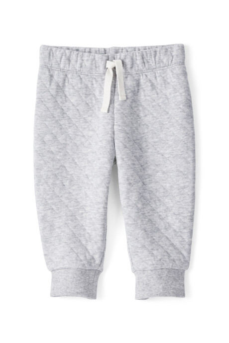 Set dos piezas de algodón, pantalón capitoneado y body, diseño bomberos Sin color