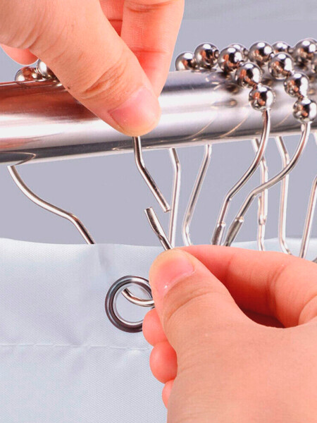 GANCHOS METALICOS X12 GRIS