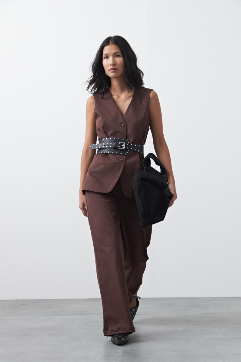 CHALECO DELPHINE - Vino 