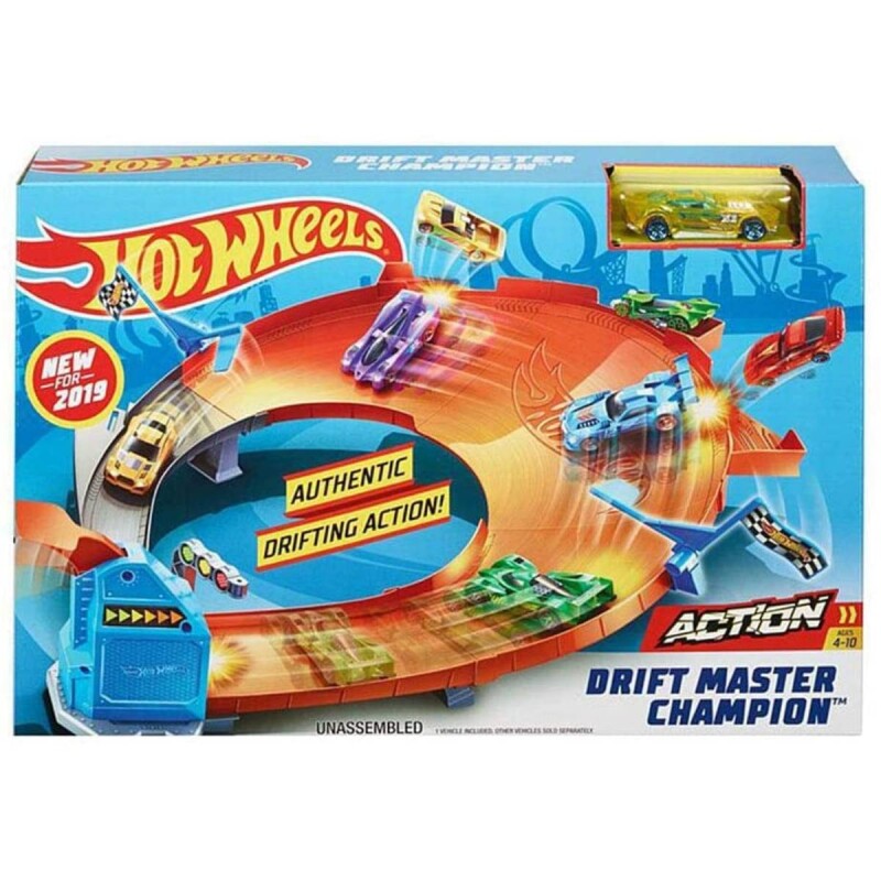 Pista Hot Wheels Campeonato de Drifting