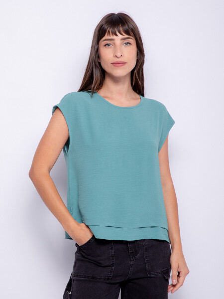 BLUSA COPERNIC Agua Marina