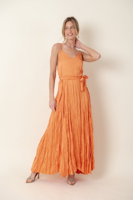 VESTIDO CACTUS Naranja