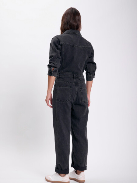 Mono de jean Negro