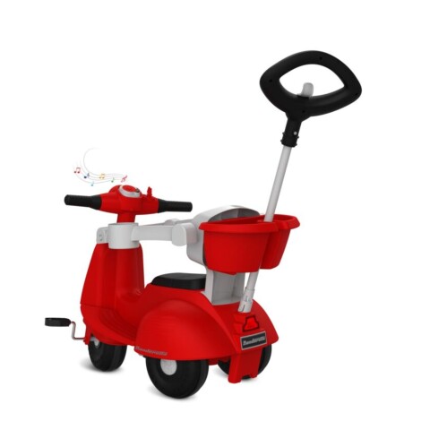 Triciclo A Pedal Y Paseo Banderetta Rojo 1248 Triciclo A Pedal Y Paseo Banderetta Rojo 1248