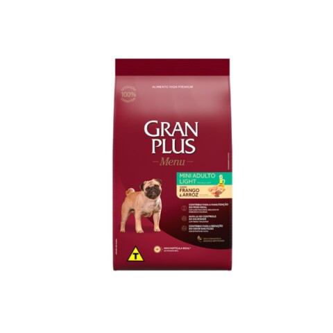 Gran Plus Perro Adulto Mini Light Pollo y Arroz 10,1 kg Gran Plus Perro Adulto Mini Light Pollo y Arroz 10,1 kg