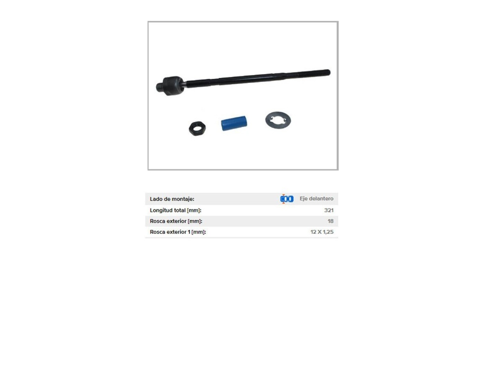 Mate Suzuki Swift 07-11 Der/Izq 