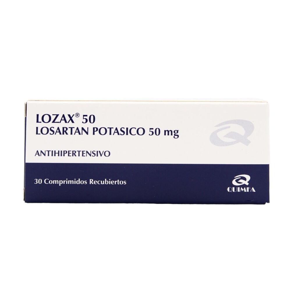 LOZAX 50 MG. CJ X 30 COMP. REC. única