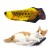 Juguete Gato Pescado Movimiento Interactivo Recargable Usb Variante Color Amarillo y Negro